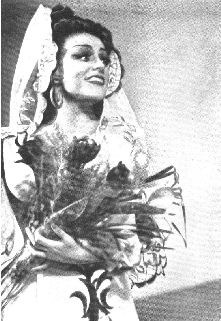 Ирина Богачёва в своей коронной партии Кармен